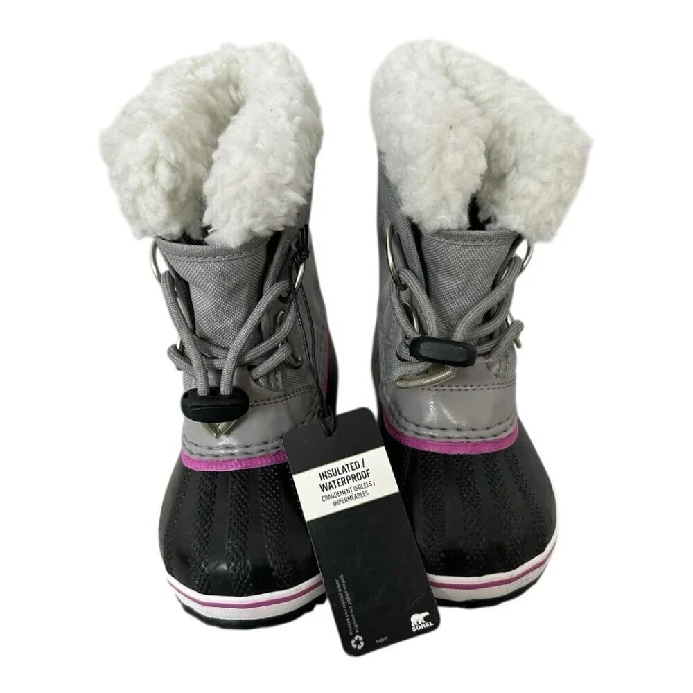 Sorel CHILDREN YOOT PAC NYLON SNOW BOOT Size 8